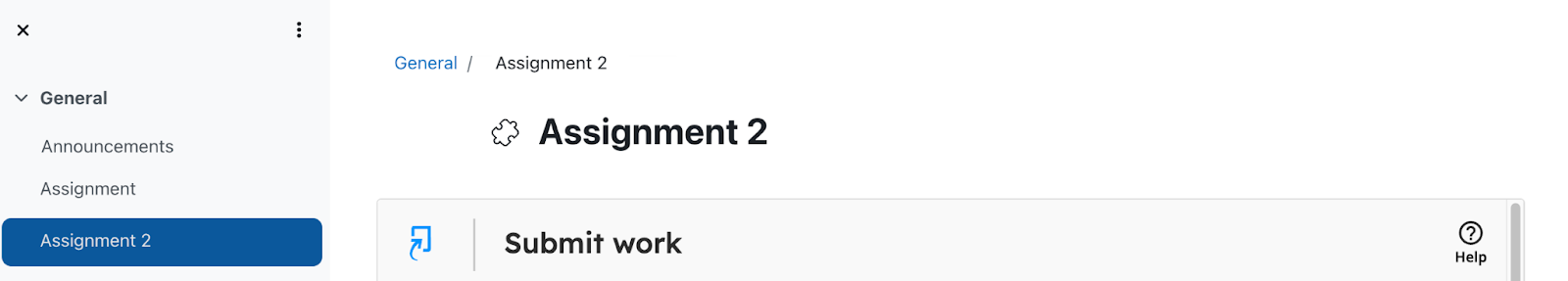 Moodle navigation panel showing Turnitin Clarity assignment title.